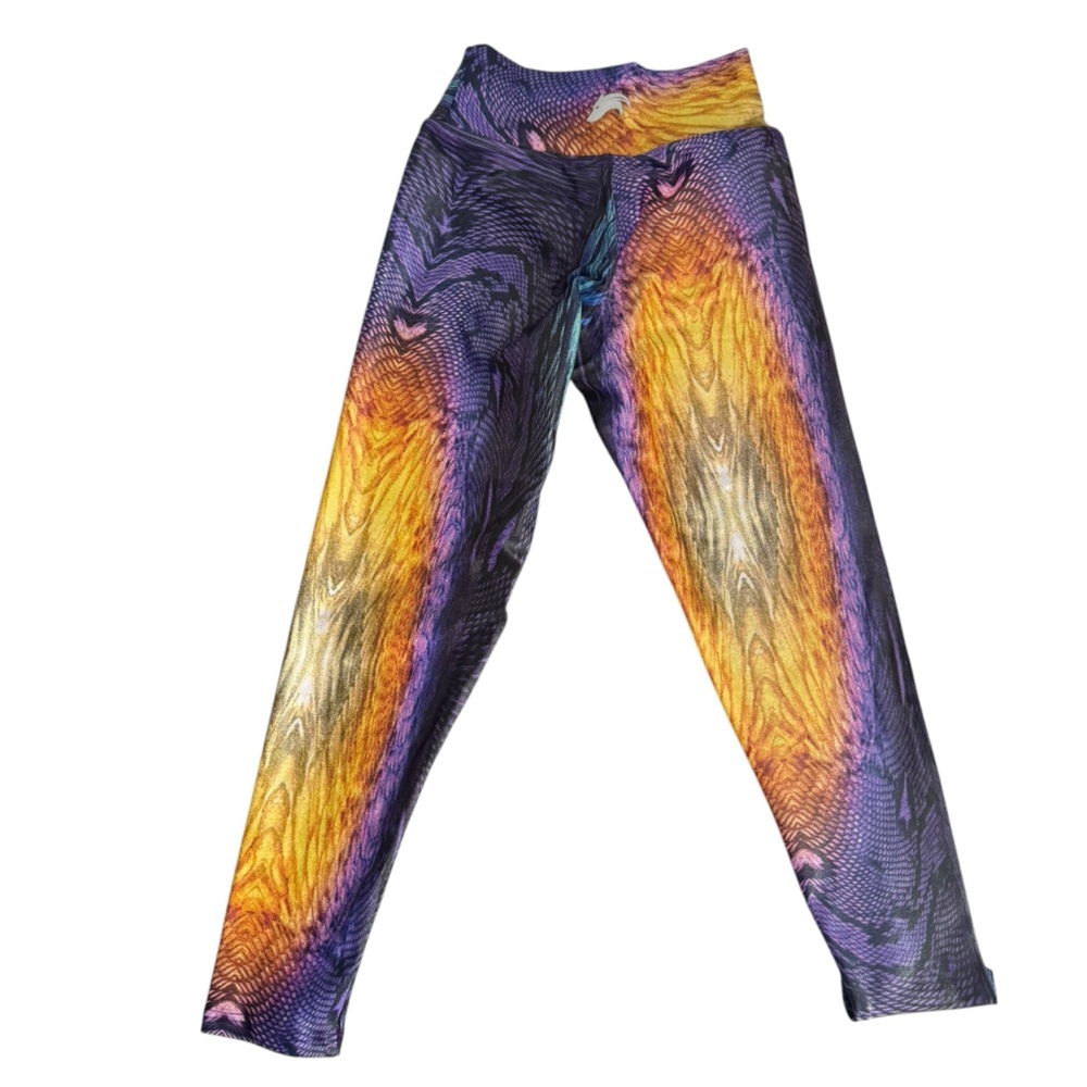 Miado Kids girls Colorful Animal Print Leggings Size M (5-6)